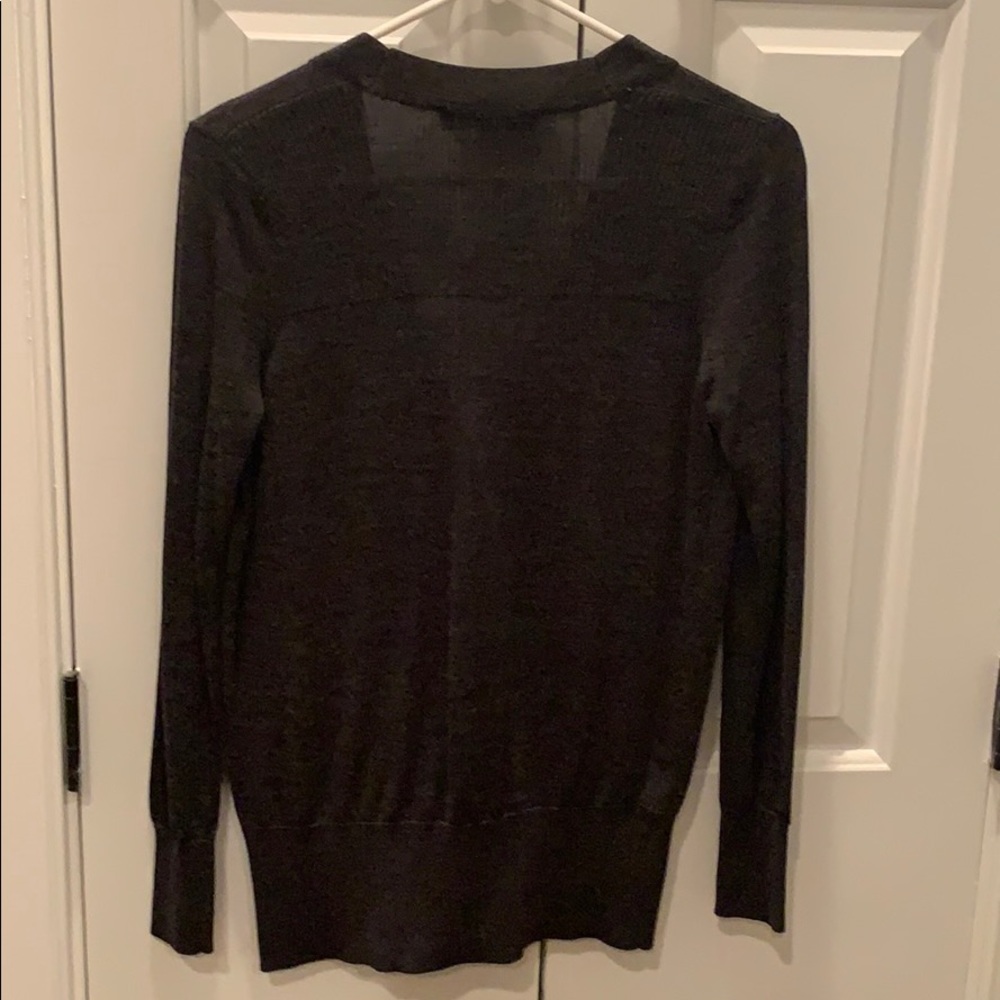 Loft Charcoal Gray Cardigan - Picture 2 of 4